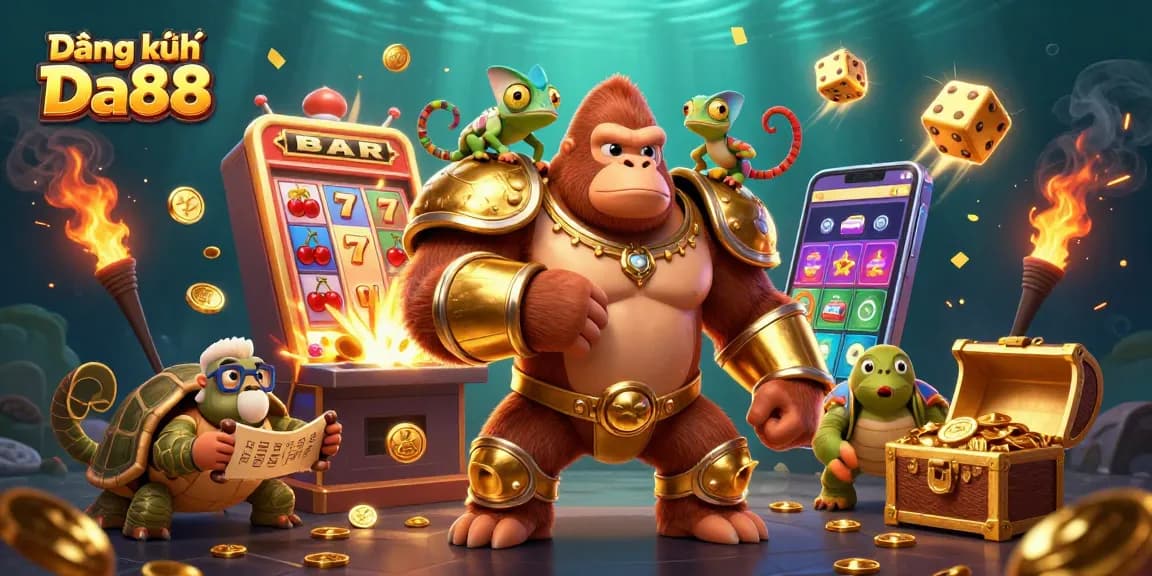 Sign up for Đăng ký Da88 with thrilling casino action from vibrant characters and elements.