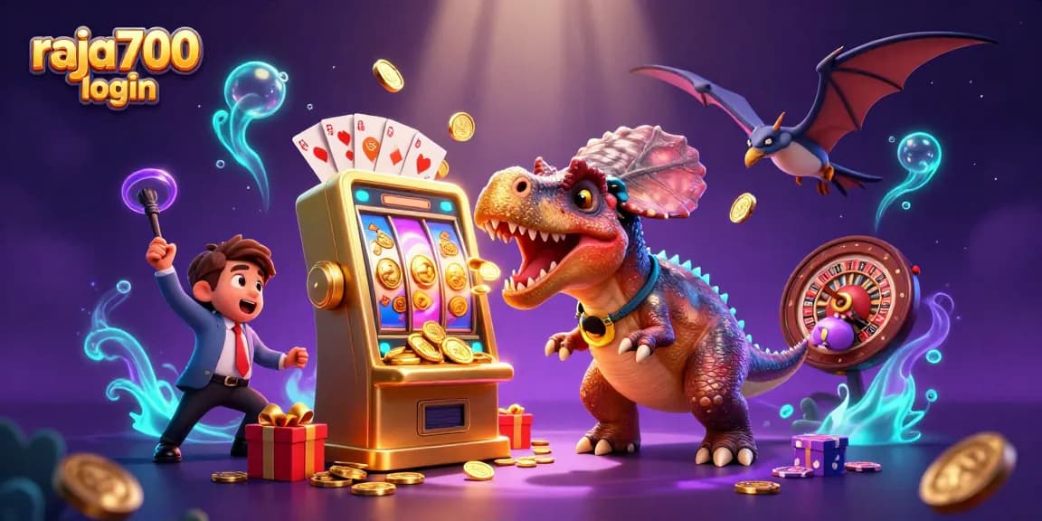 Raja700 login membantu pemain menang dengan slot jackpot dan permainan kasino lainnya