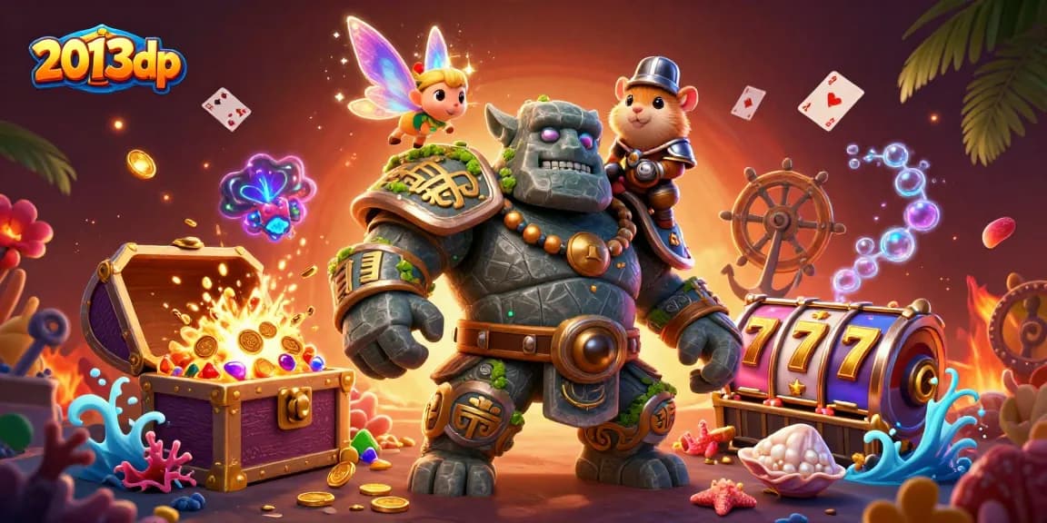 Experience the thrill of winning at 2013dp with vibrant slot games featuring magical characters.
