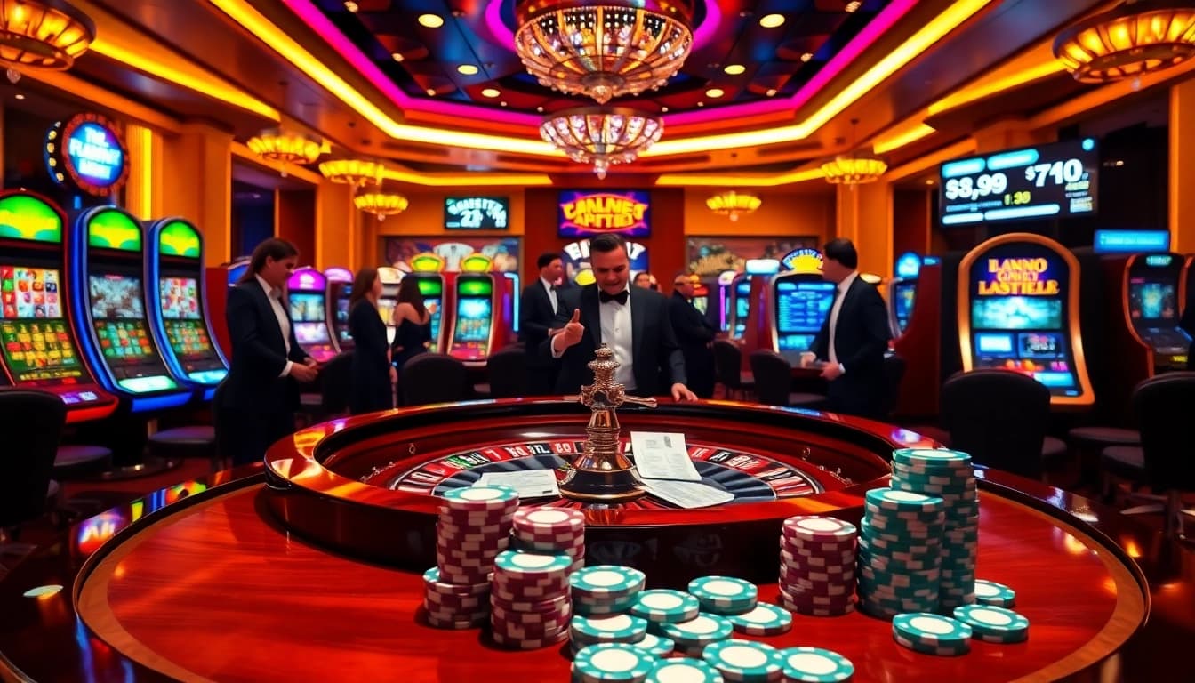 Experience high-stakes gambling at https://new88.pet/ with vibrant casino action and luxurious decor.