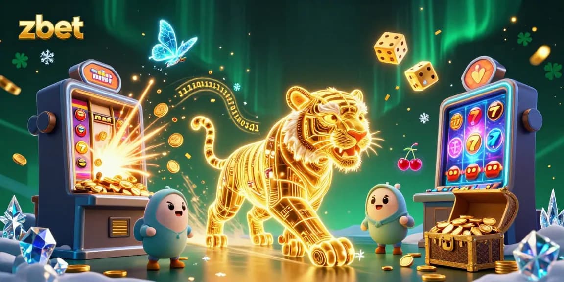 Engage with zbet's exciting slot action featuring energy tiger and jackpot explosions!