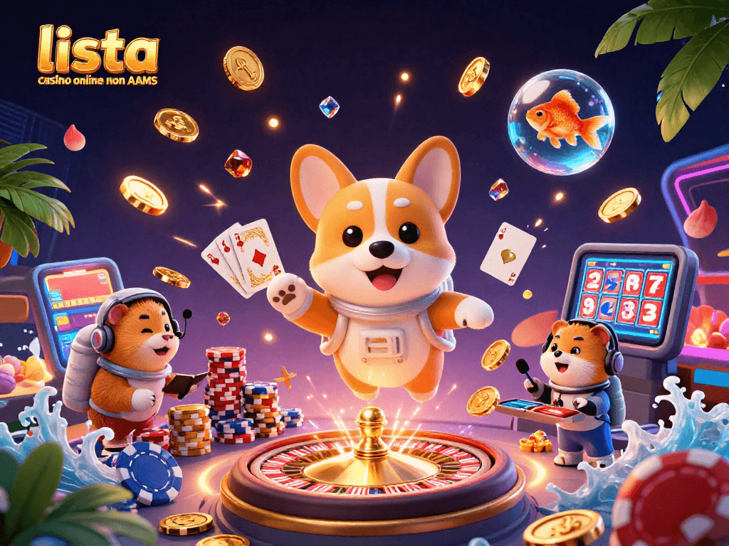 Gioca in un'avvincente lista casino online non AAMS con slot e tavoli da gioco spaziali.