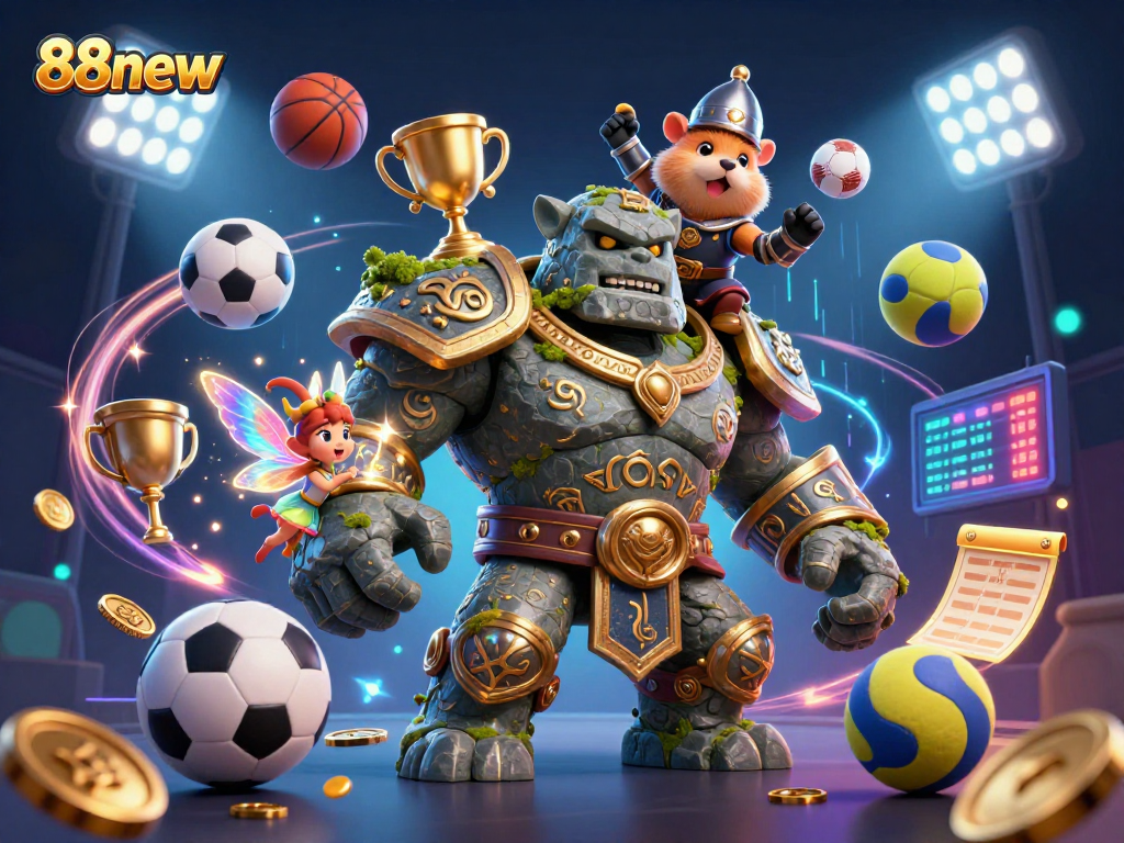 Experience winning strategies at 88new with vibrant casino elements and magical illustrations.