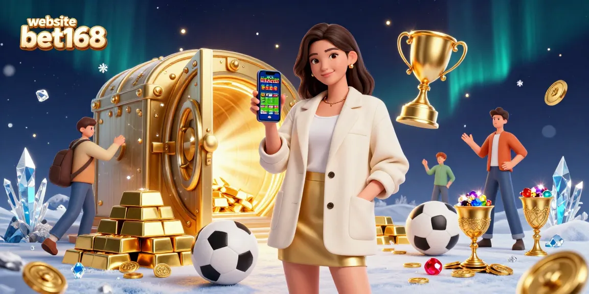 Experience thrilling sports betting with website bet168, featuring vibrant casino visuals and a dynamic atmosphere.