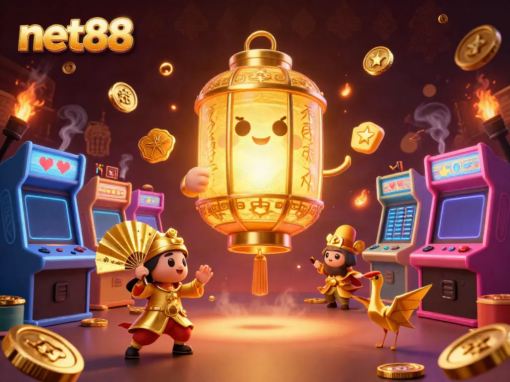 Experience the vibrant casino atmosphere with net88’s golden lantern spirit and dynamic game machinery.