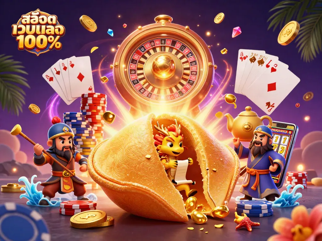สล็อตเว็บตรง100% แสดงการเล่นเกมคาสิโนด้วยภาพสามมิติที่น่าสนใจ