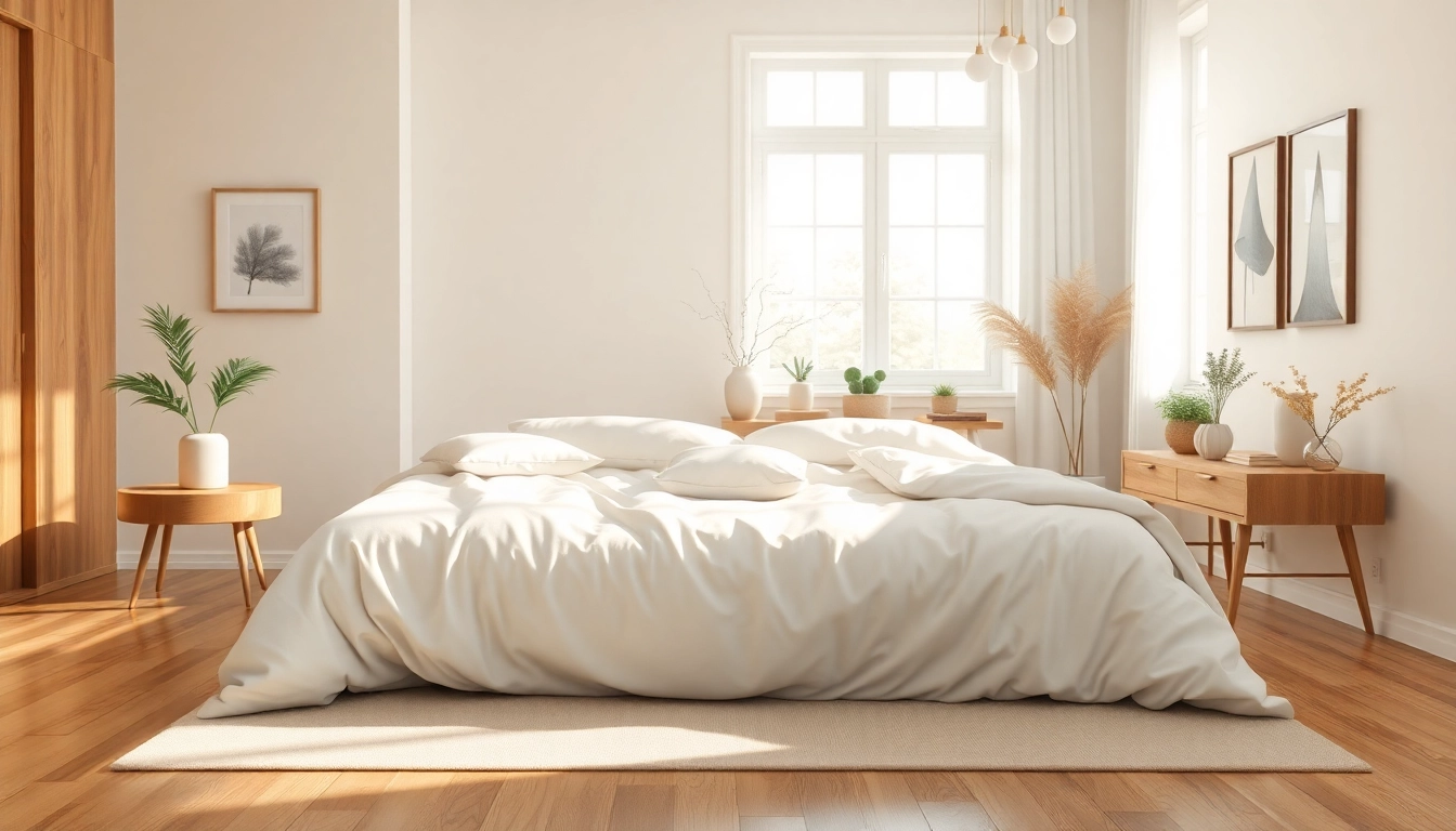 Transform your space with a stylish full size bed, designed for comfort and elegance in modern interiors.