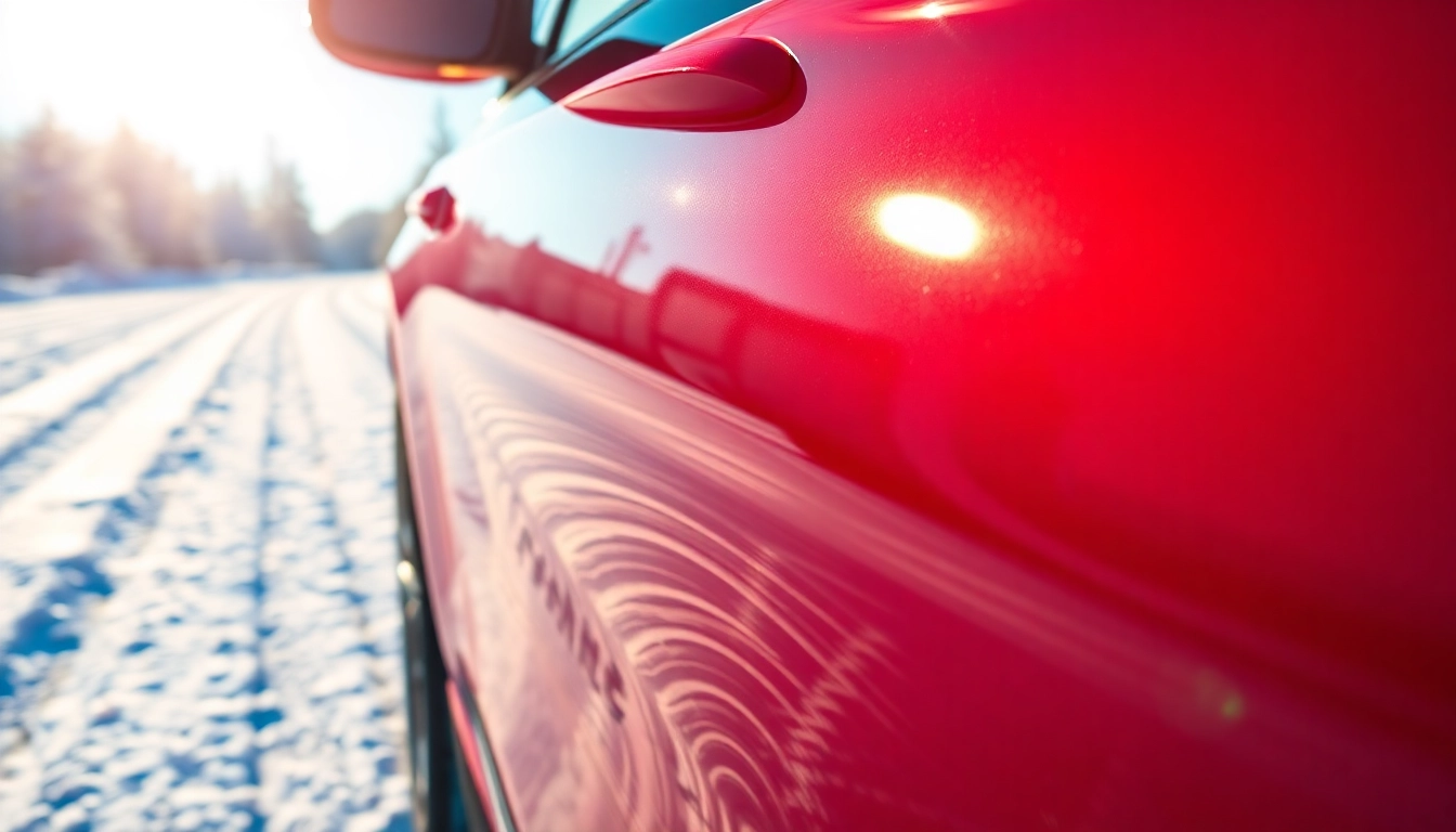 PPF winter road salt protection showcasing a vehicle's resilience against harsh winter conditions.