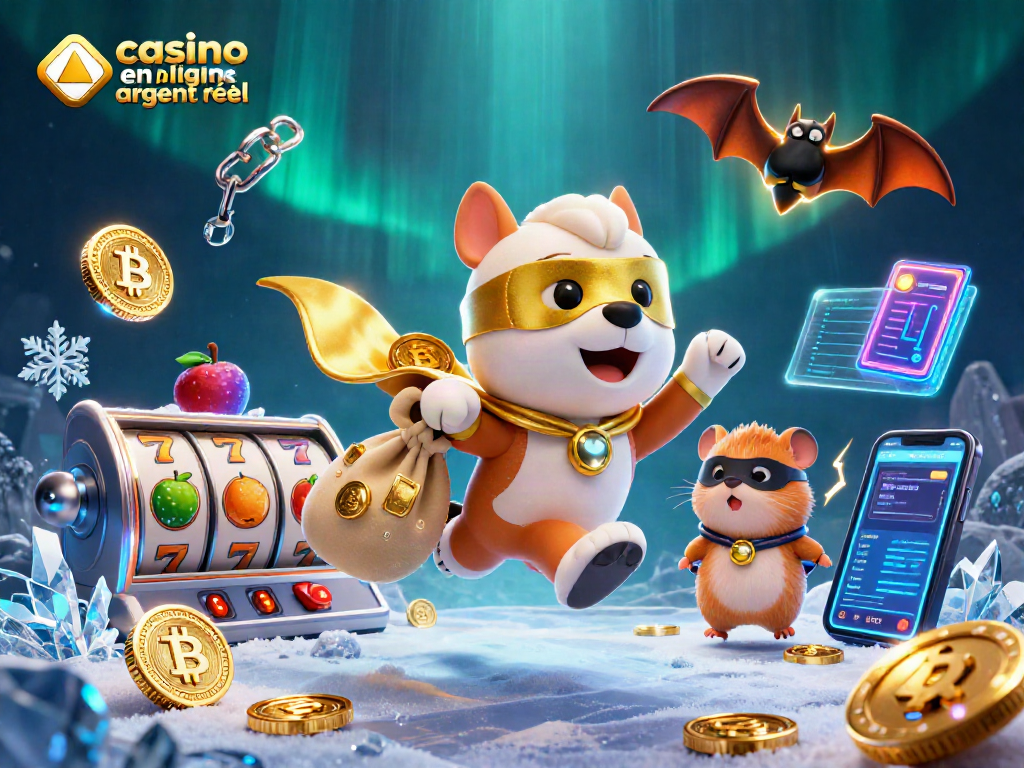 Des jeux captivants au casino en ligne argent réel avec un chien super-héros et des éléments de jackpot.