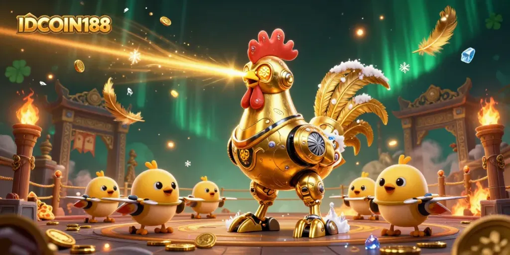 Experience thrilling gameplay at IDCOIN188 with dynamic casino adventures featuring exciting characters and elements.