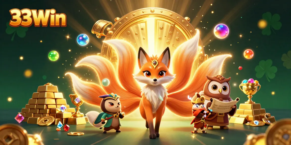 Engage with thrilling gameplay as 33Win transports you to a glittering casino realm filled with treasures.