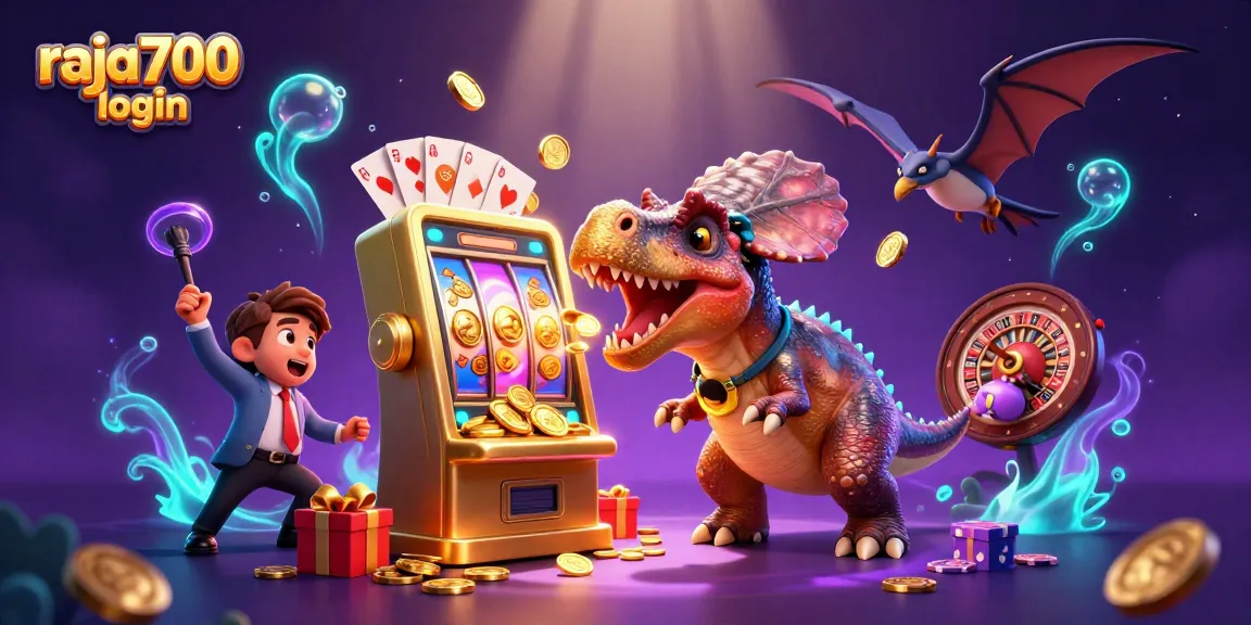Raja700 login membantu pemain menang dengan slot jackpot dan permainan kasino lainnya
