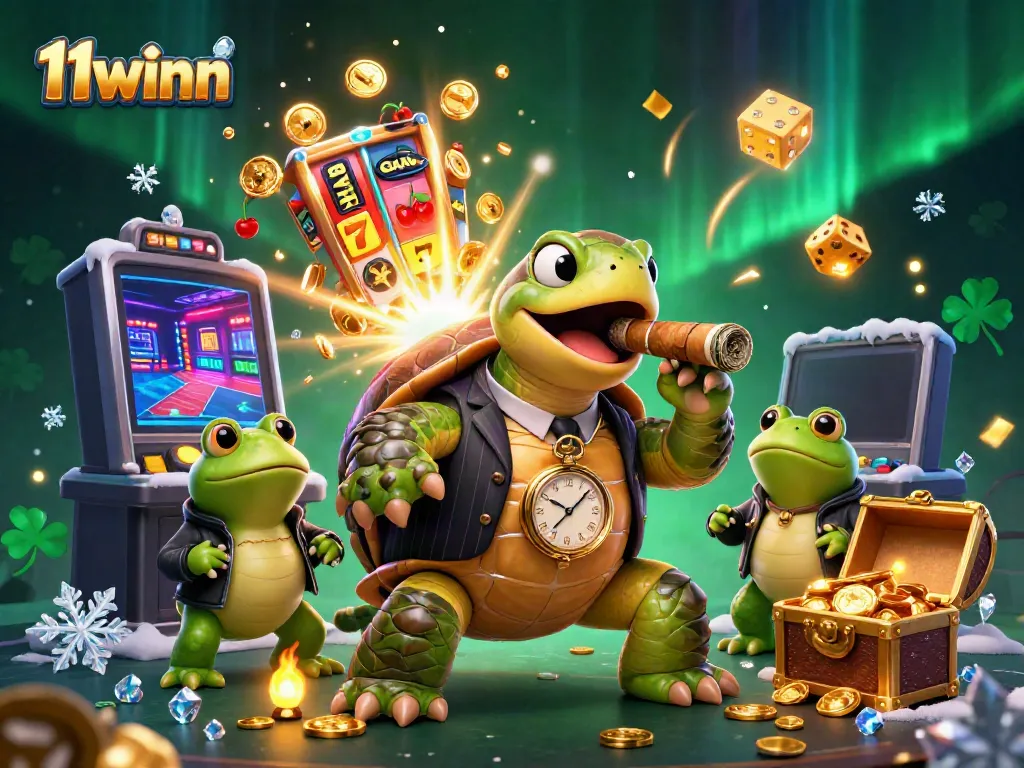 Engage with 11winn's thrilling casino experience featuring dynamic characters and vibrant game elements.