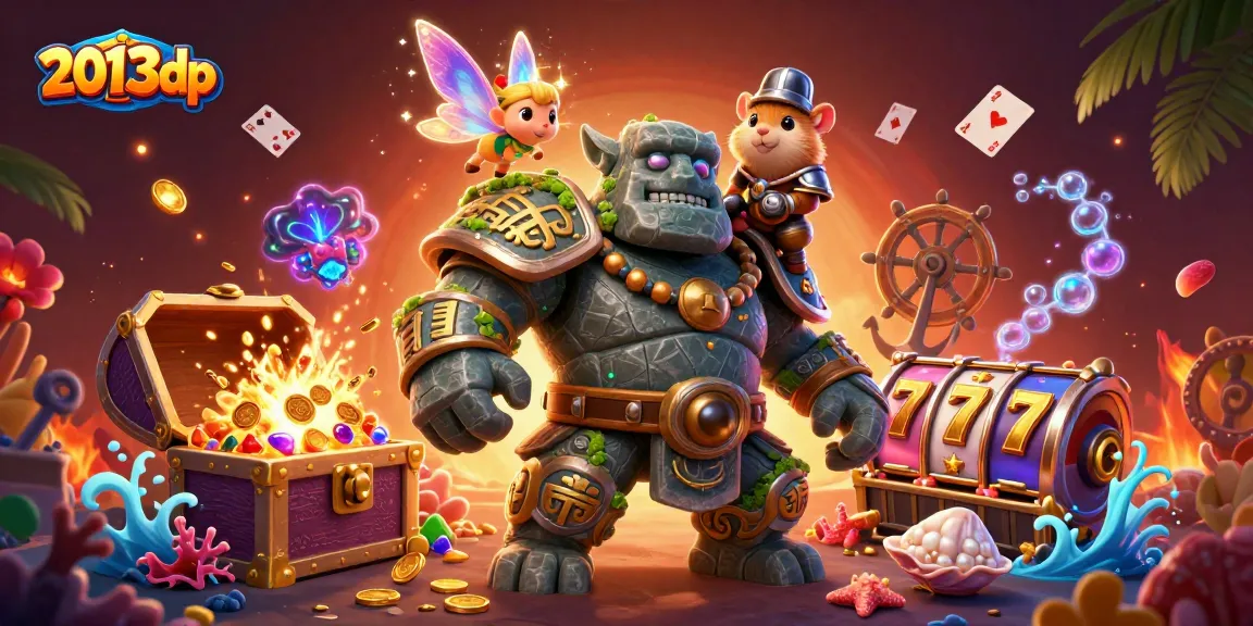 Experience the thrill of winning at 2013dp with vibrant slot games featuring magical characters.