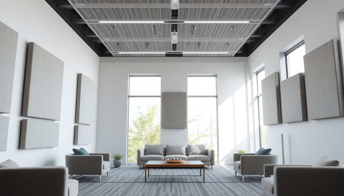 Applying mass loaded vinyl for effective soundproofing in a modern interior environment.