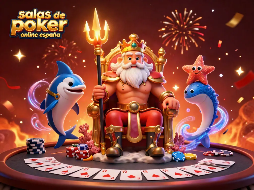Sumérgete en la acción de las salas de poker online España mientras disfrutas de emocionantes partidas en un entorno vibrante y festivo.