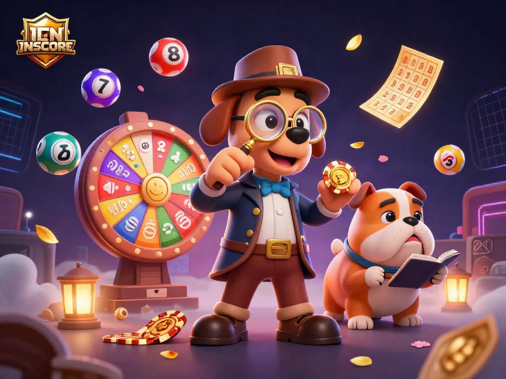 IDNSCORE reveals new betting strategies with thrilling action and dynamic game elements in this vibrant illustration.