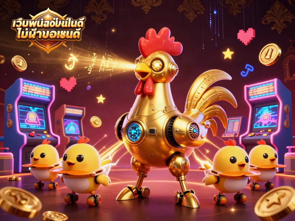 เล่นเกมและรับรางวัลจาก เว็บพนันออนไลน์ ไม่ผ่านเอเย่นต์ พร้อมตัวละครสุดน่ารัก
