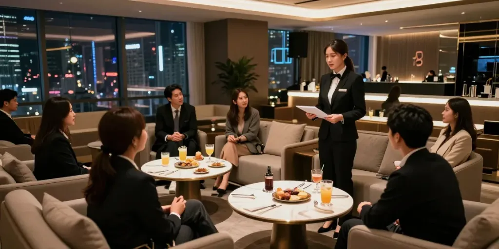 강남 타이밍의 고급스러운 내부, 쾌적한 분위기를 자랑합니다.