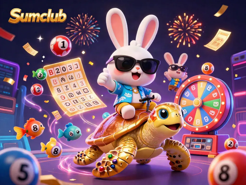 Experience the thrill of gaming at Sumclub with vibrant, lucky characters and exciting game elements!