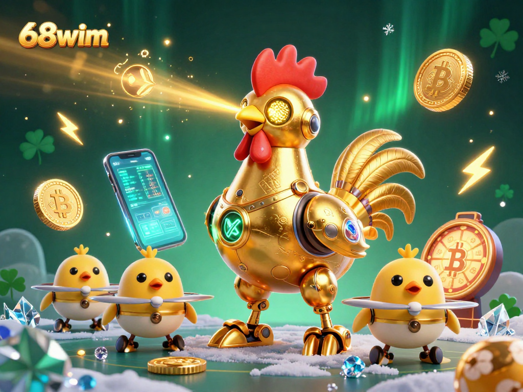 Engage in thrilling gameplay at 68wim with colorful lottery prizes and energetic characters.