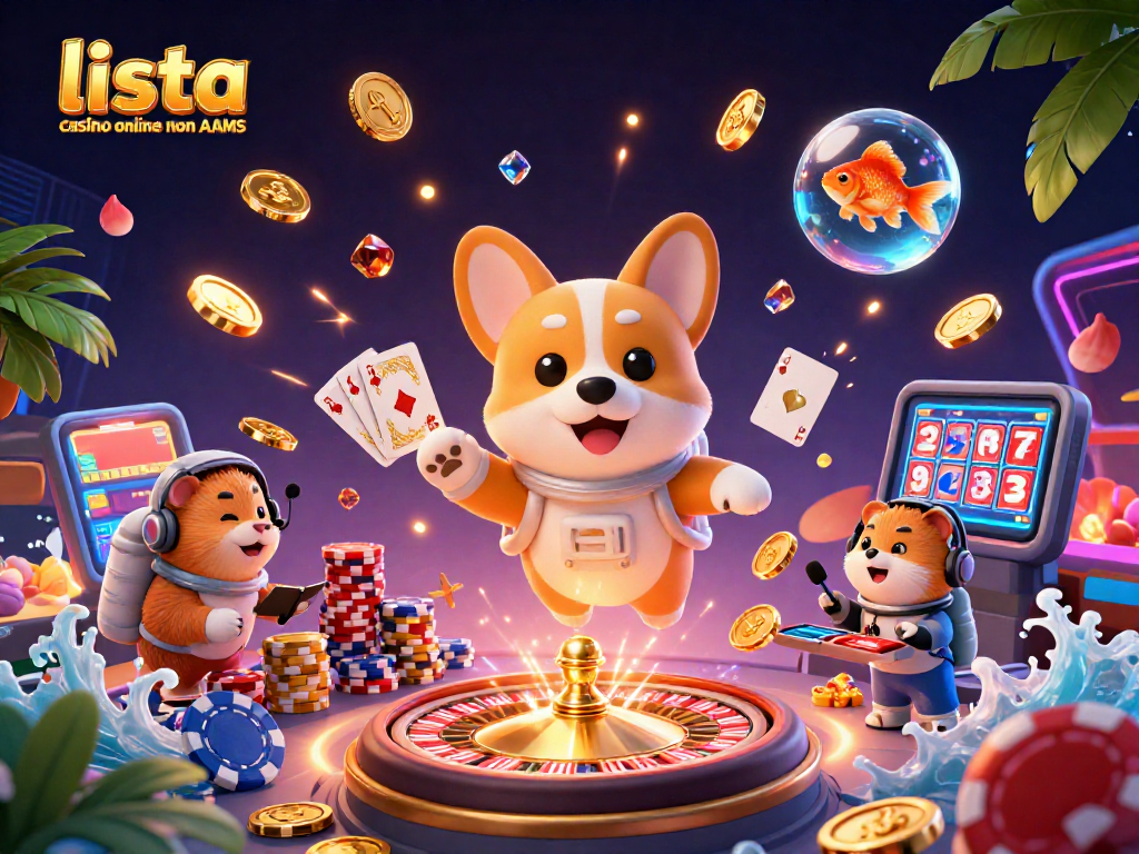 Gioca in un'avvincente lista casino online non AAMS con slot e tavoli da gioco spaziali.