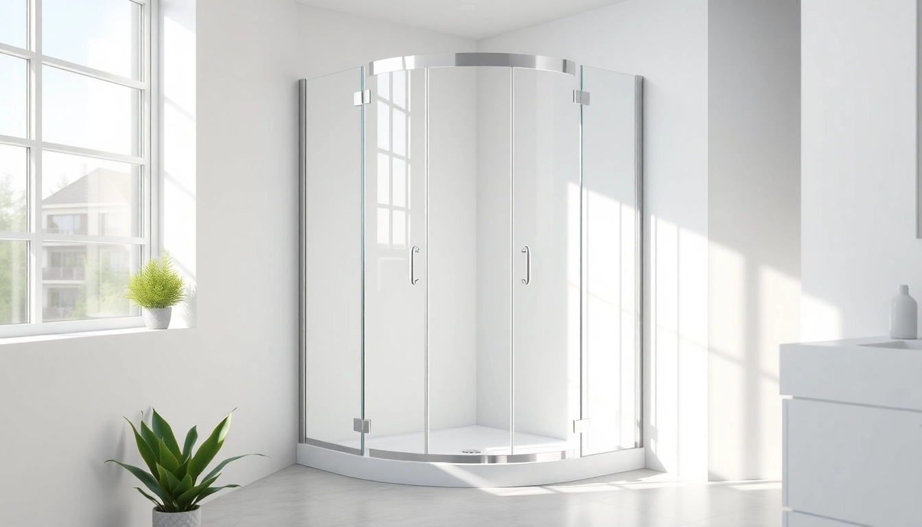 Erleben Sie eine stilvolle duschkabine 80x80 eckeinstieg in modernem Badezimmer-Design.