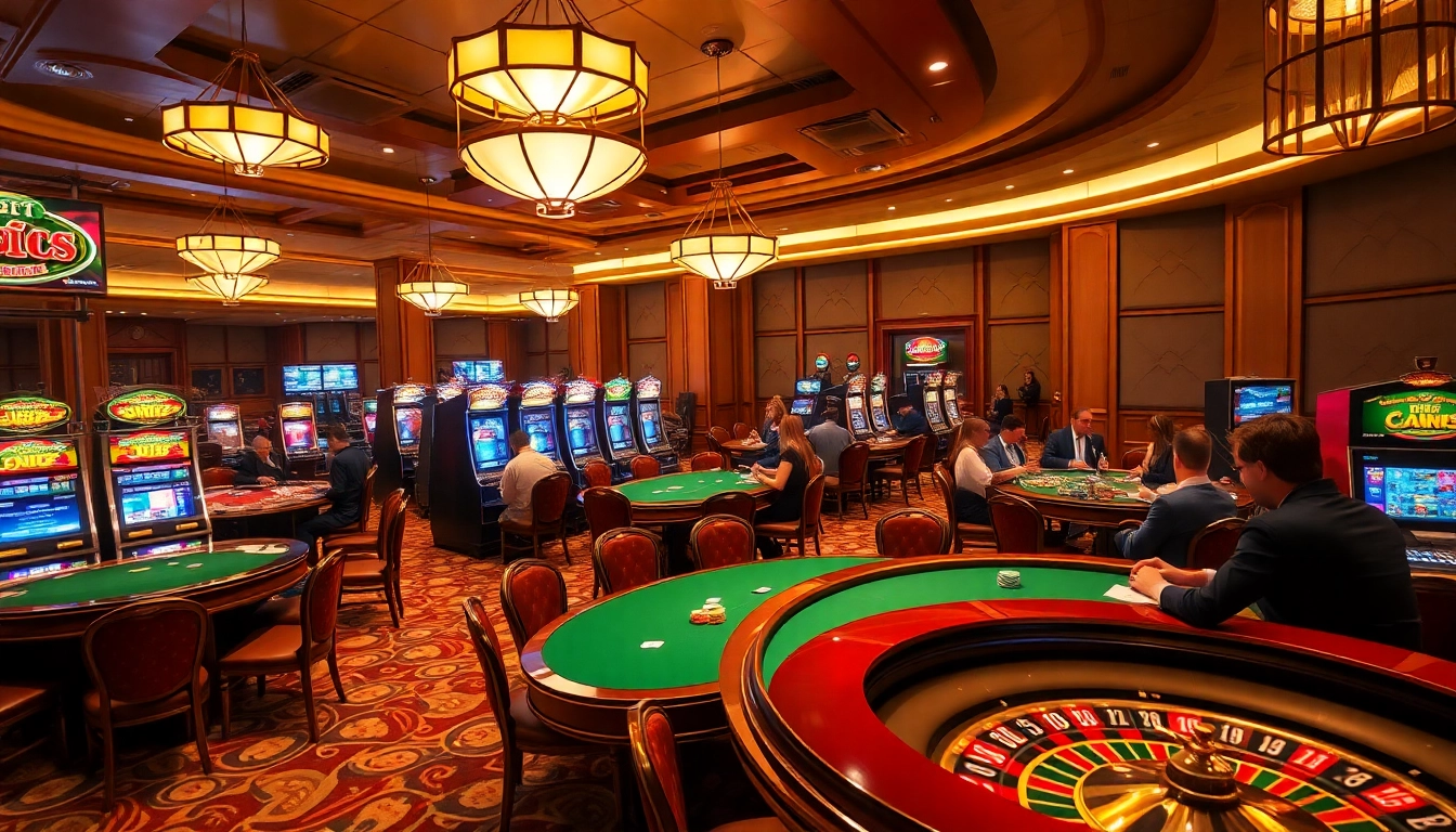 Experience the thrill of free credit 918kiss at a luxurious casino gaming table.