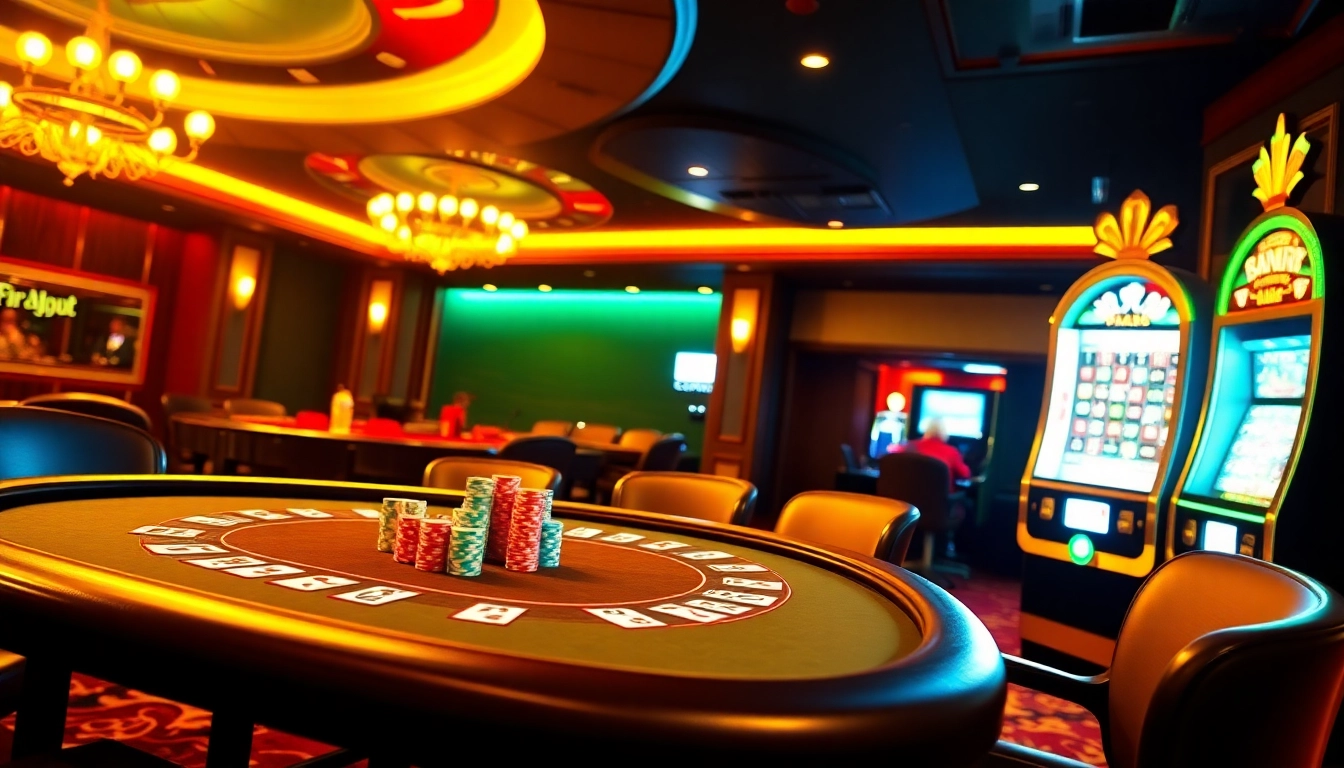 Experience the thrill of gambling with https://rr88xpj.com/ featuring an exciting casino scene and poker game.