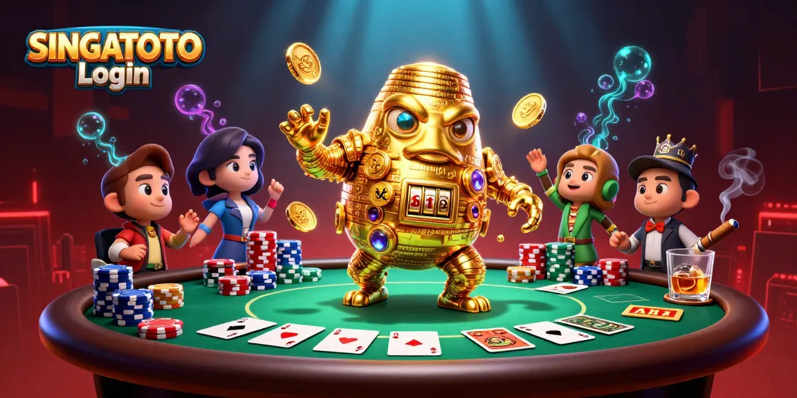 Masuk ke SINGATOTO Login dengan keberuntungan saat bermain kartu dan poker