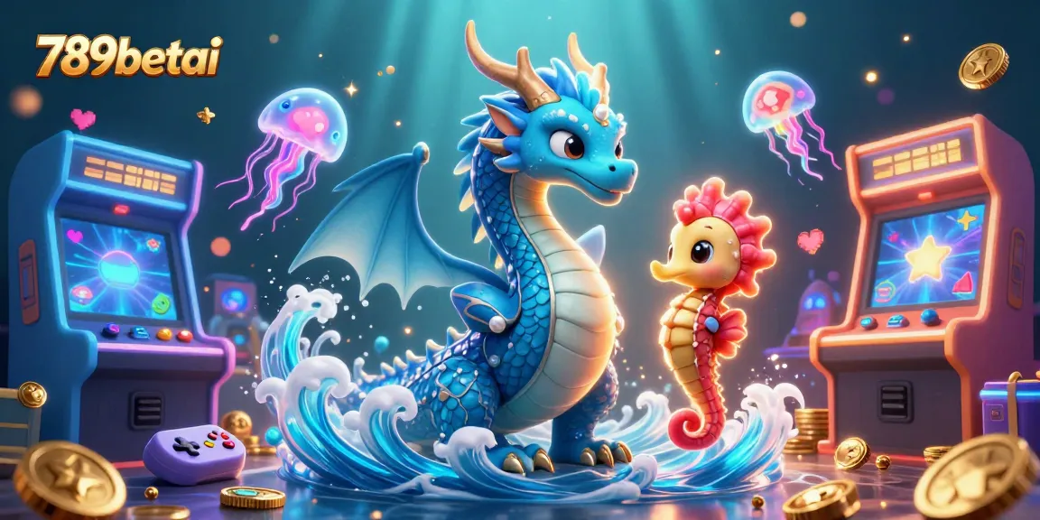 Engage with the thrill of 789betai's online gaming world featuring vibrant underwater characters and casino elements.