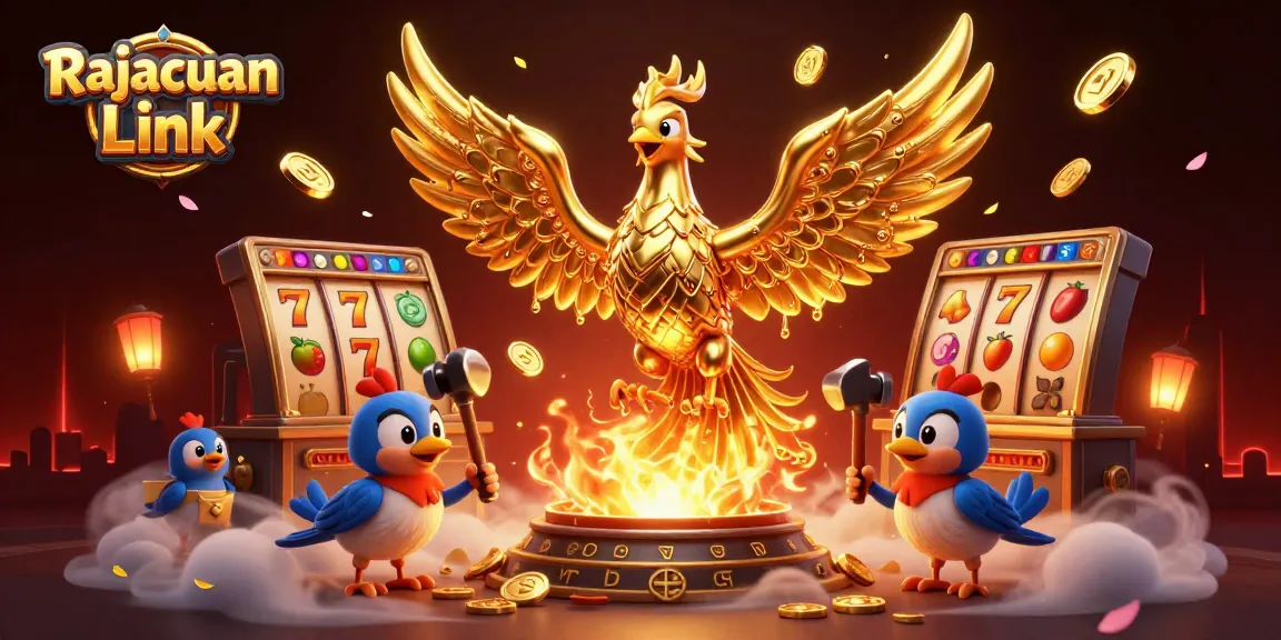Menangkan jackpot dengan Rajacuan Link di dunia kasino online dengan gambar simbol slot yang menarik.