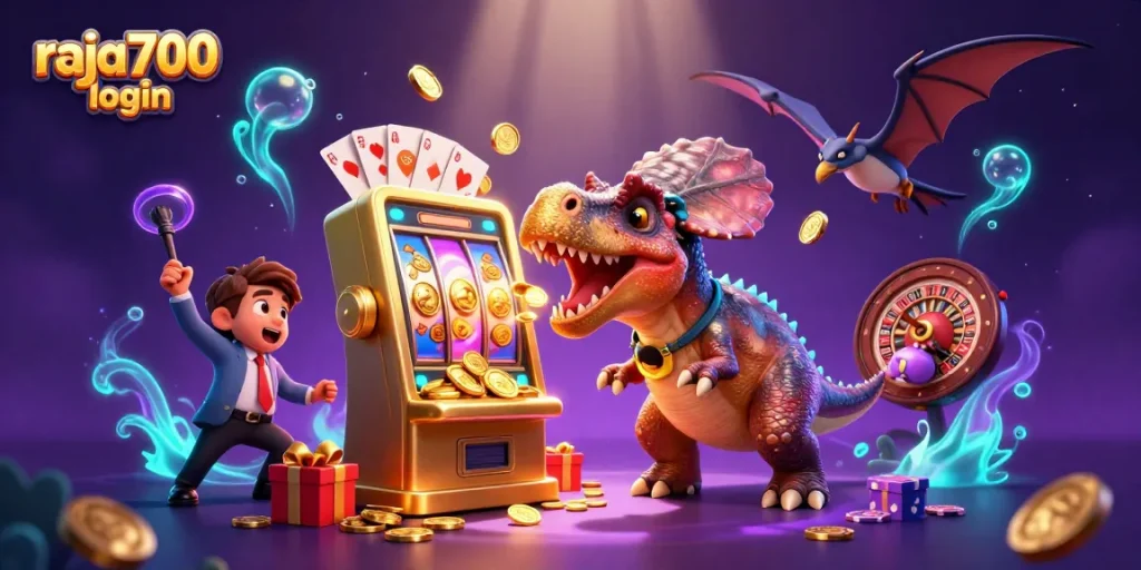 Raja700 login membantu pemain menang dengan slot jackpot dan permainan kasino lainnya